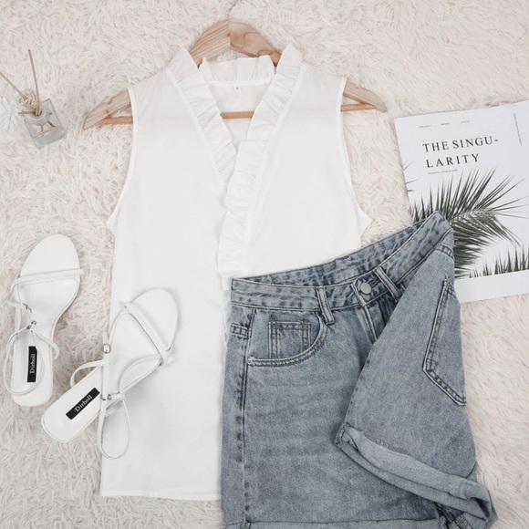 Ruffle shell top - Picture 4 of 7